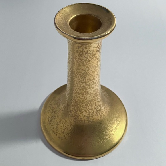 Pickard GOLD ENCRUSTED Porcelain Candlestick / VINTAGE Unused Condition / RARE - Picture 3 of 9